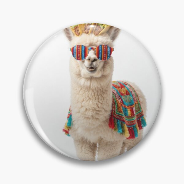 Item preview, Cool Alpaca Wearing Tacos And Sunglasses designed and sold by Rahat3344.