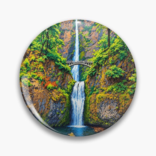 Item preview, Multnomah Falls designed and sold by ArcherAshleyArt.