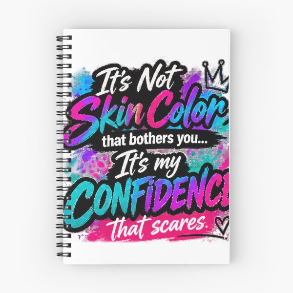 Item preview, It's Not My Skin Color, It's My Confidence That Scares You | Unapologetic Confidence Statement designed and sold by KBOX CULTURE WEAR.