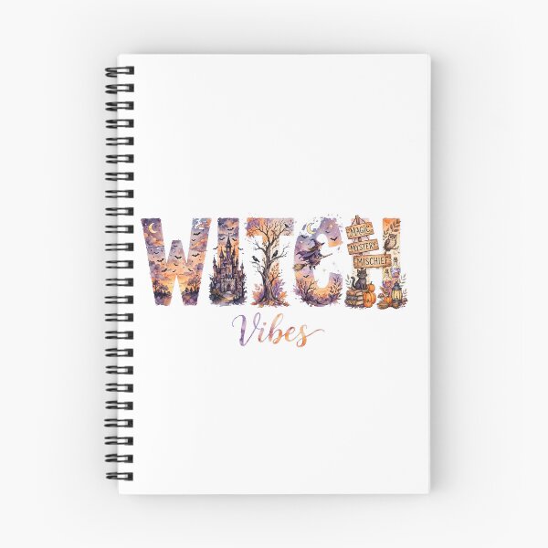 Item preview, Witch Vibes Watercolor Halloween Witchy Castle Bats Magic Design designed and sold by OmniaRozza.