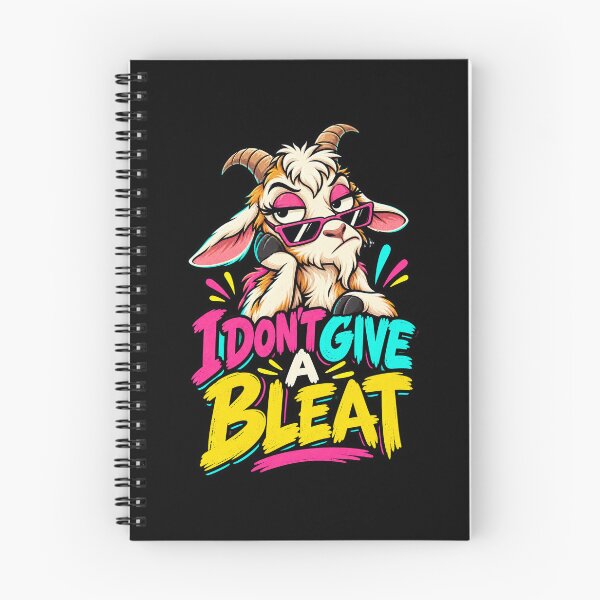 Item preview, I Don’t Give a Bleat Funny Goat Attitude Humor designed and sold by MOTIFOLK.