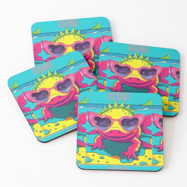 Item preview, Beachin Axolotl designed and sold by lifeinspired4u.