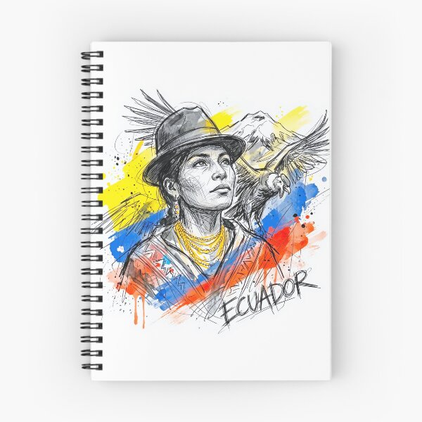 Item preview, Ecuador Andes: Andean Woman and Mountains designed and sold by EdwinkOne.