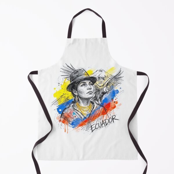 Item preview, Ecuador Andes: Andean Woman and Mountains designed and sold by EdwinkOne.