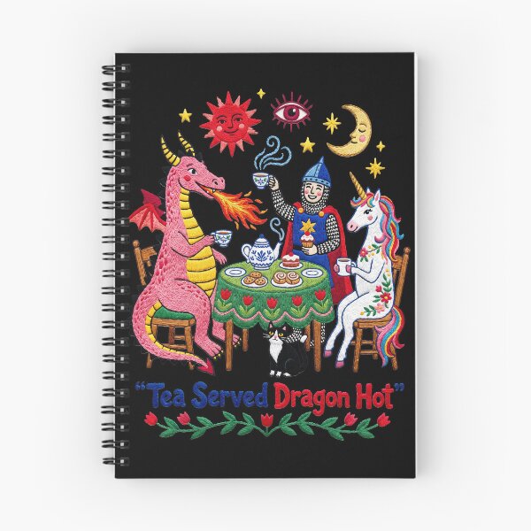 Item preview, Tea Served Dragon Hot Fantasy Party designed and sold by TeeARTHY.