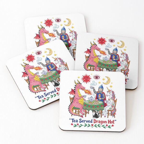 Item preview, Tea Served Dragon Hot Fantasy Party designed and sold by TeeARTHY.