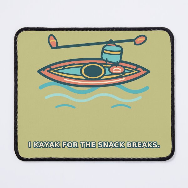 Item preview, Sea Kayak - Snack Break Paddler Gift designed and sold by MIRAJIL.