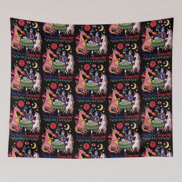 Item preview, Tea Served Dragon Hot Fantasy Party designed and sold by TeeARTHY.