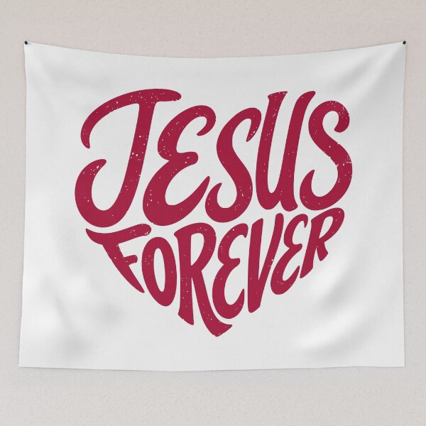 Item preview, Jesus Forever Distressed Heart designed and sold by Rosie's Wildflower Boutique.