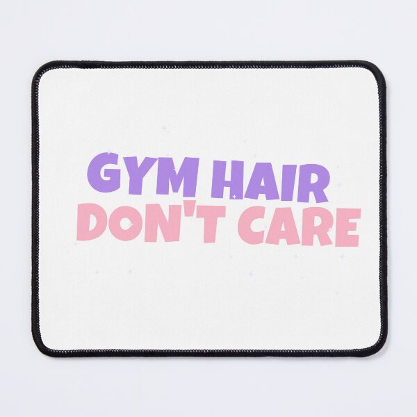 Item preview, Gym Hair Don'T Care Gym Shirt Funny Tee designed and sold by Worn and Witty.