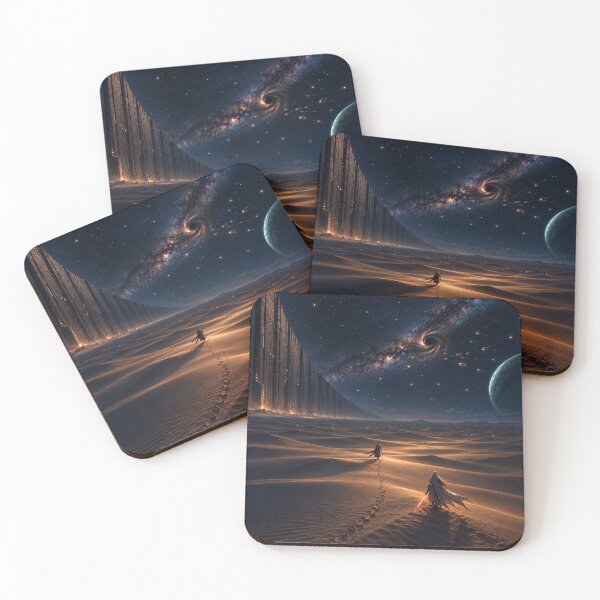 Item preview, Cosmic Desert Warriors Beneath a Black Hole designed and sold by DeDinchi.