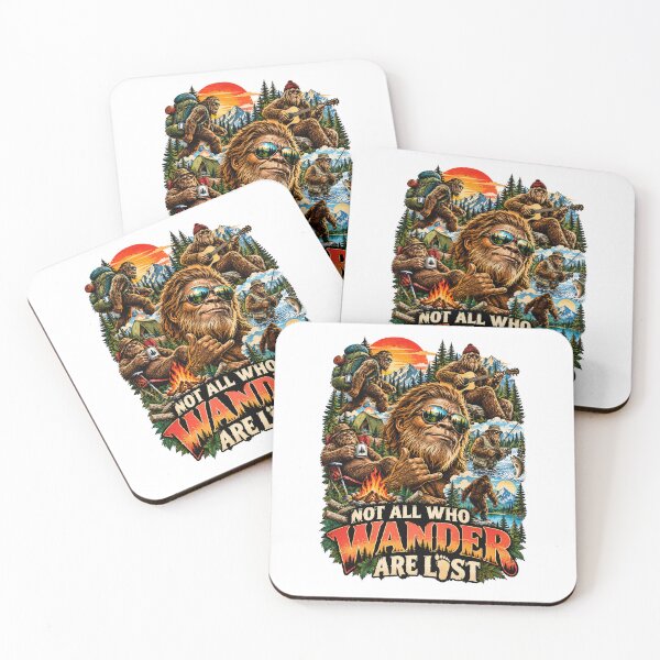Item preview, Bigfoot Wanderer Camping Sasquatch Hiking Adventure designed and sold by TeeARTHY.