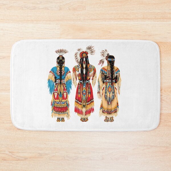 Item preview, Native American Indigenous People in Traditional Regalia – Feather Headdress Art designed and sold by VISIONSTURME.