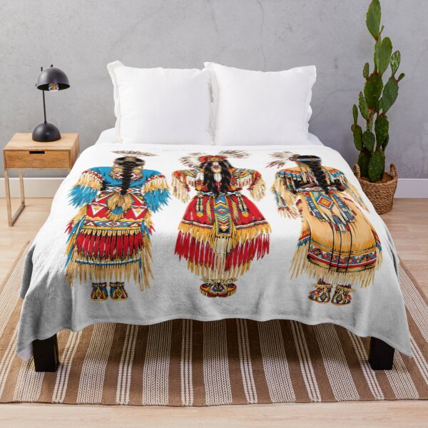 Item preview, Native American Indigenous People in Traditional Regalia – Feather Headdress Art designed and sold by VISIONSTURME.