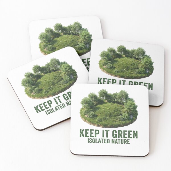 Item preview, Keep It Green Isolated Nature - Eco Friendly Wilderness Art designed and sold by VISIONSTURME.