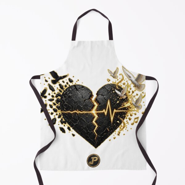 Item preview, cuore nero e oro designed and sold by GiaPa78.
