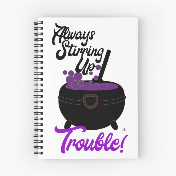 Item preview, Stirring Up Trouble Funny Halloween Saying designed and sold by mytshirtfort.