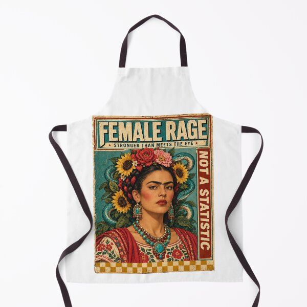 Item preview, Female Rage Not A Statistic Feminist Frida Kahlo designed and sold by TeeARTHY.