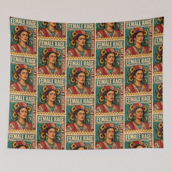 Item preview, Female Rage Not A Statistic Feminist Frida Kahlo designed and sold by TeeARTHY.
