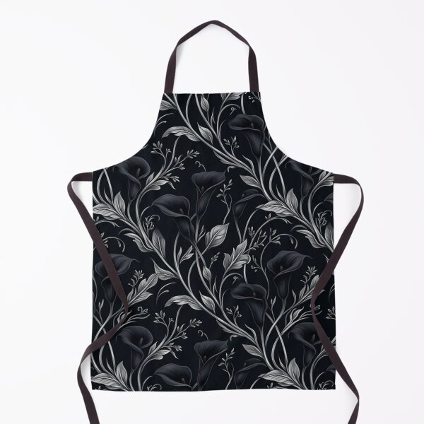 Item preview, Monochrome Calla Lily Botanical Floral Pattern designed and sold by Owcomm.