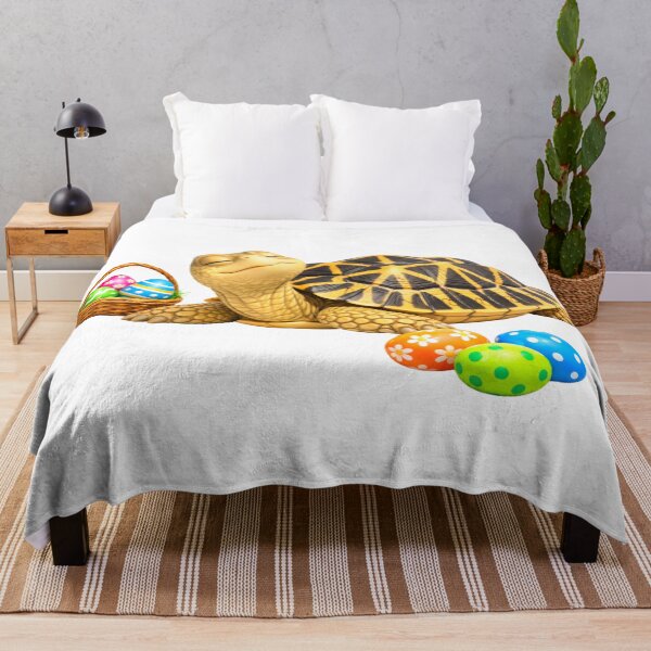 Item preview, Cheerful Indian Star Tortoise Easter designed and sold by Sillytoe.
