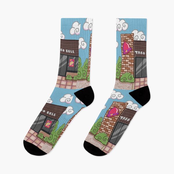 Item preview, taco bell cartoon designed and sold by trinketgal.