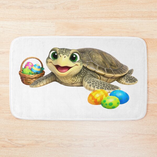 Artikelvorschau, Fröhliche Ostern mit Kemp-Ridley-Meeresschildkröten entworfen und verkauft von Sillytoe.
