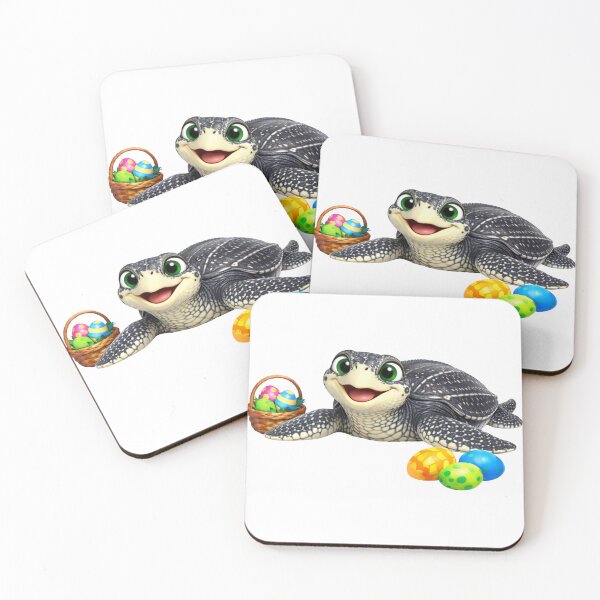 Item preview, Playful Leatherback Sea Turtle Easter designed and sold by Sillytoe.