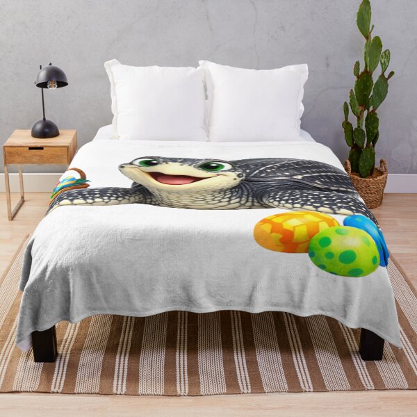 Item preview, Playful Leatherback Sea Turtle Easter designed and sold by Sillytoe.
