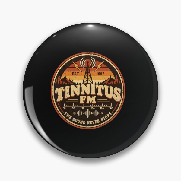 Item preview, Tinnitus FM The Sound Never Stops 1997 Funny Hearing designed and sold by Designart68.