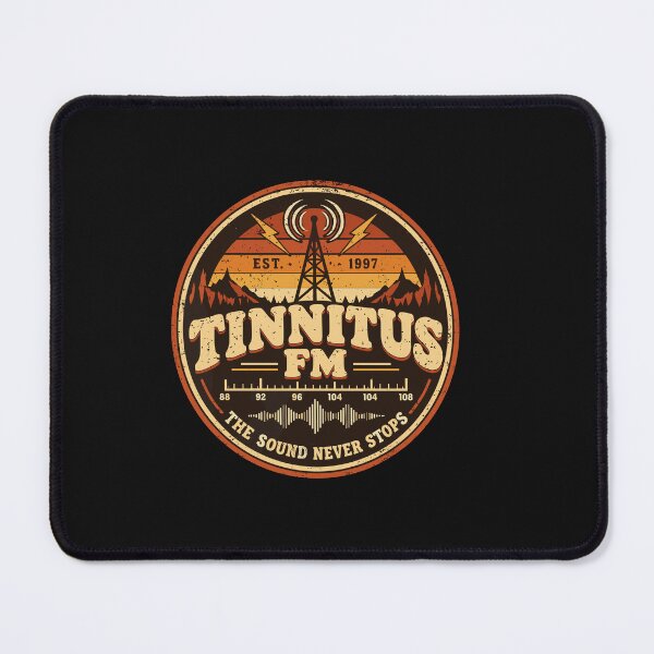 Item preview, Tinnitus FM The Sound Never Stops 1997 Funny Hearing designed and sold by Designart68.