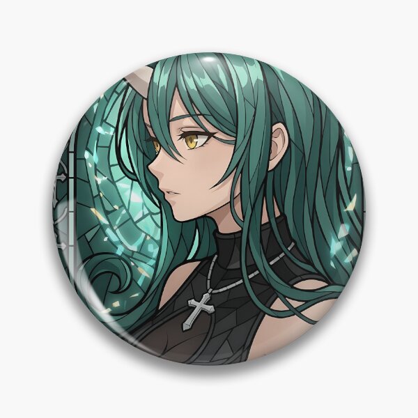 Item preview, Inia Sestina Muv Luv Alternative Emerald Stained Glass designed and sold by mildaclairmo.