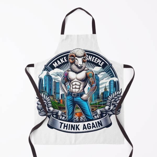 Item preview, MAKE SHEEPLE THINK AGAIN! designed and sold by Takin-Thepiss.