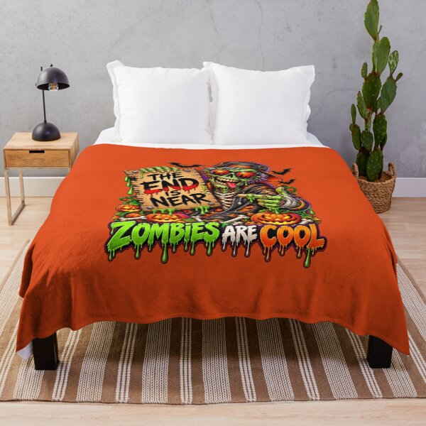 Item preview, The End Is Near Zombies Are Cool designed and sold by Grandman Goods.