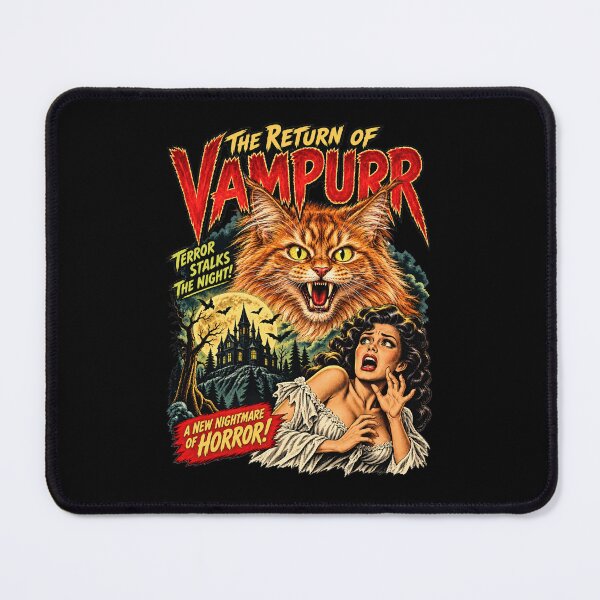Item preview, Return Of Vampurr Orange Cat Horror designed and sold by TeeARTHY.