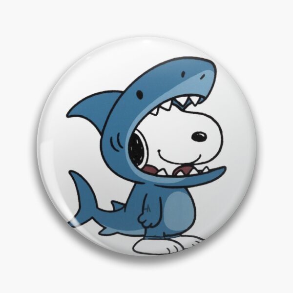 Item preview, Cute Shark Snoopy designed and sold by Little Sketch Co..