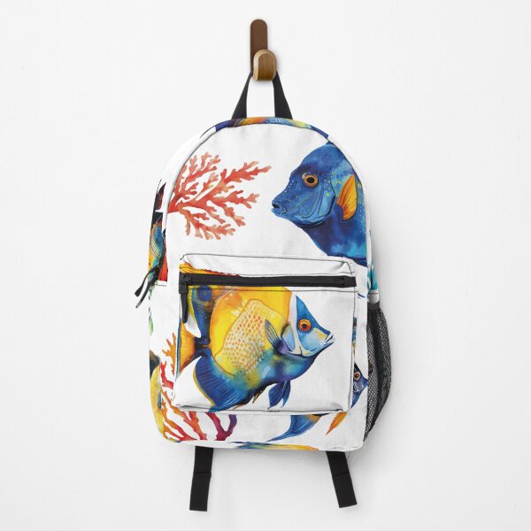 Item preview, Watercolor Sea Fish Underwater Nature Ocean Graphic Art designed and sold by VISIONSTURME.