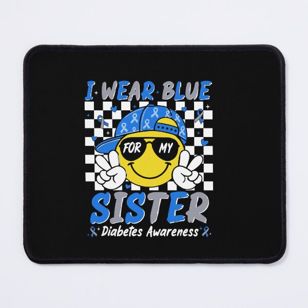 Item preview,  Wear Blue for My Sister T1D Type 1 Diabetes Awareness  designed and sold by Designart68.