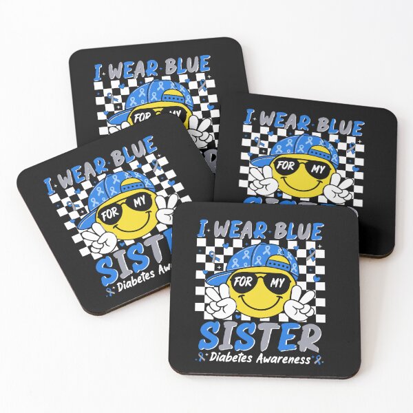 Item preview, Wear Blue for My Sister T1D Type 1 Diabetes Awareness designed and sold by Designart68.