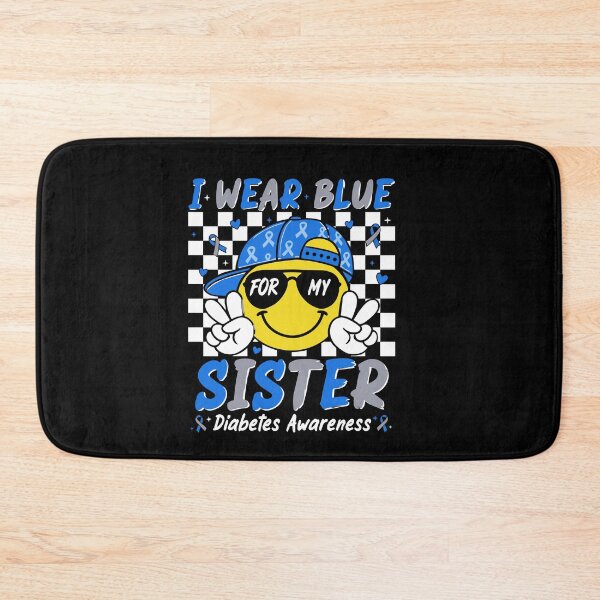 Item preview, Ponte azul por mi hermana (Diabetes tipo 1) designed and sold by Designart68.