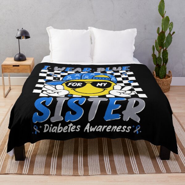 Item preview,  Wear Blue for My Sister T1D Type 1 Diabetes Awareness  designed and sold by Designart68.