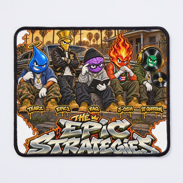 Item preview, Epic Strategies Crew Boyz in the Hood Edition designed and sold by TearzESC.