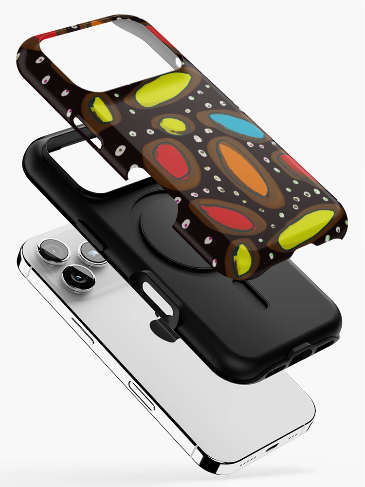 Thumbnail 2 of 4, iPhone Case, Jelly Beans Colorful Pattern designed and sold by PatternShow.