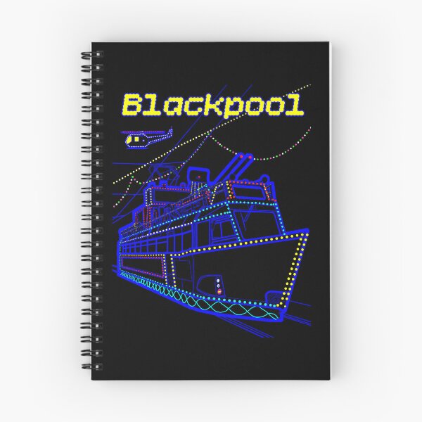 Item preview, Blackpool Illuminated Navy Boat designed and sold by BlackpoolBones.