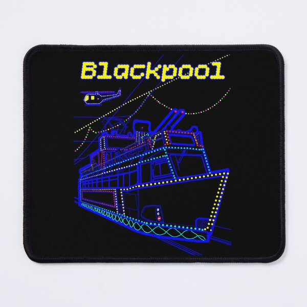 Item preview, Blackpool Illuminated Navy Boat designed and sold by BlackpoolBones.