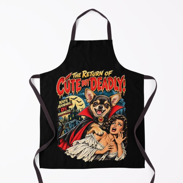 Item preview, Cute But Deadly Chihuahua Vampire Horror designed and sold by TeeARTHY.