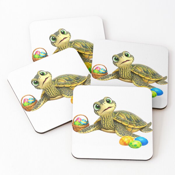 Item preview, Sweet Map Turtle Easter designed and sold by Sillytoe.