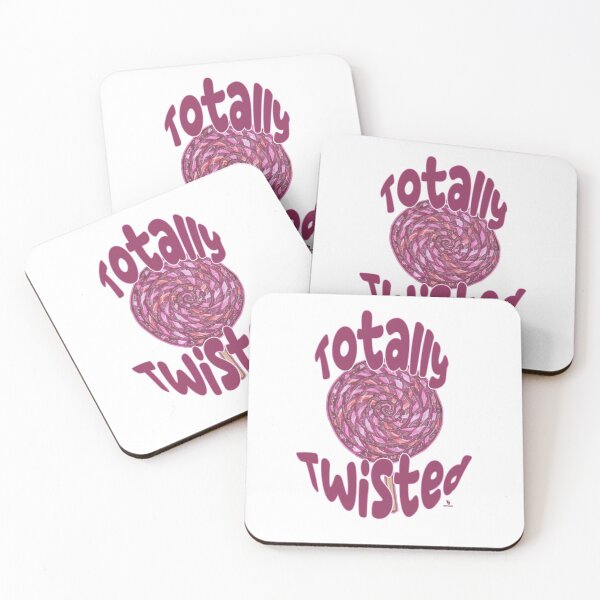 Item preview, Totally Twisted Lollipop Fun Candy Slogan designed and sold by mytshirtfort.