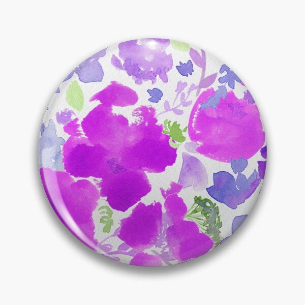 Item preview, Fall Florals Purple designed and sold by MachineCreek.