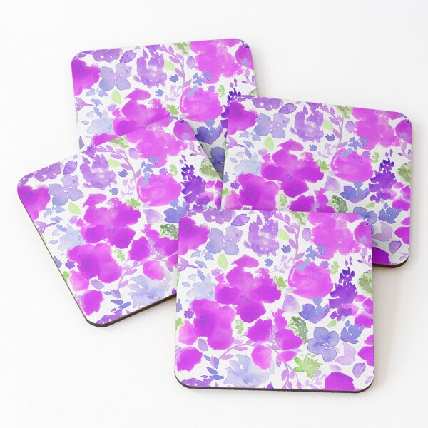 Item preview, Fall Florals Purple designed and sold by MachineCreek.